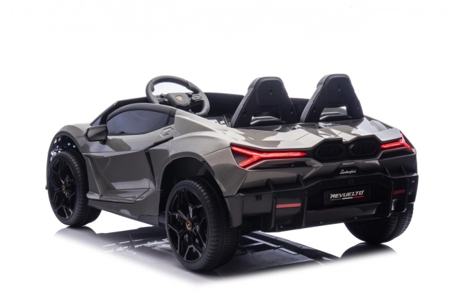 Elektrické auto Lamborghini Revuelto XL šedé