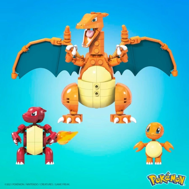 Konstrukční sada Mega Construx Pokémon Evoluce Charmandera