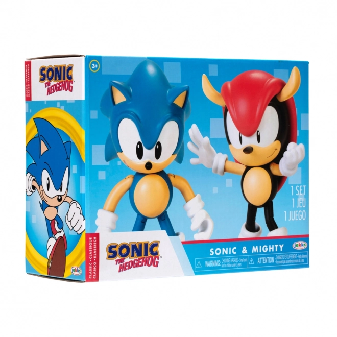 Figurky SONIC Classic a Mighty 10 cm – sada 2 ks