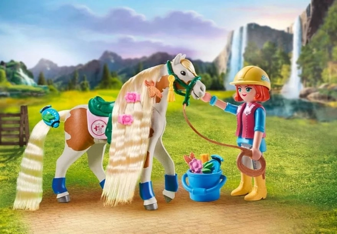 Sada figurek Koně 71639 Ellie s koněm