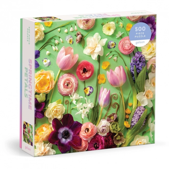 Puzzle Jarní okvětní lístky 500 dílků