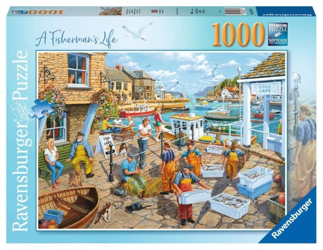 Ravensburger puzzle rybářský život 1000 dílků