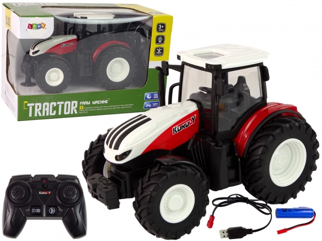 Zemědělský traktor na dálkové ovládání 1:24