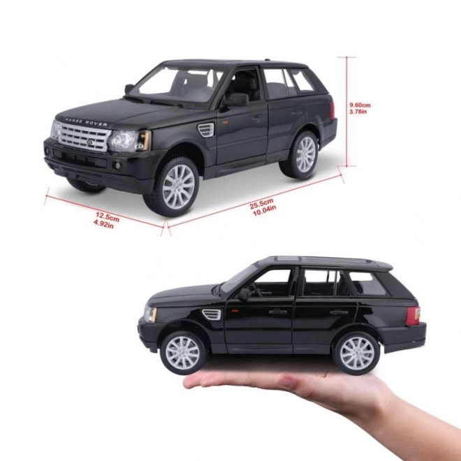 Model Range Rover Sport černý