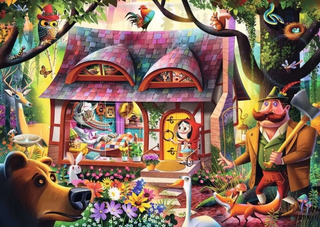 Puzzle Červená Karkulka 1000 dílků