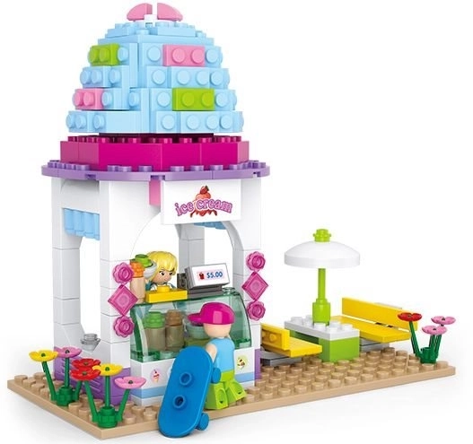 Sluban Girls Dream Town M38-B0525 Zmrzlinový krámek