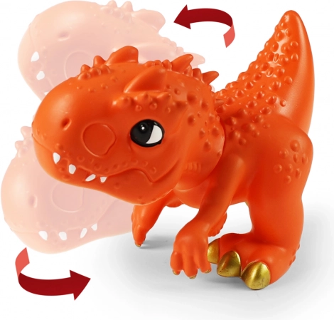 Dinosaurus oranžový 14 cm