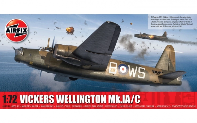 Plastikový model Vickers Wellington Mk.IA/C 1/72