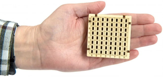 Dřevěná 3D skládačka - šachy