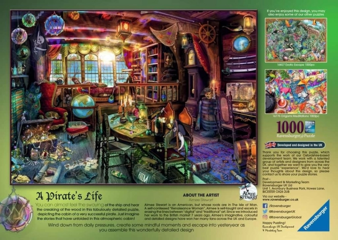 Ravensburger 1000dílné puzzle Pirátský život
