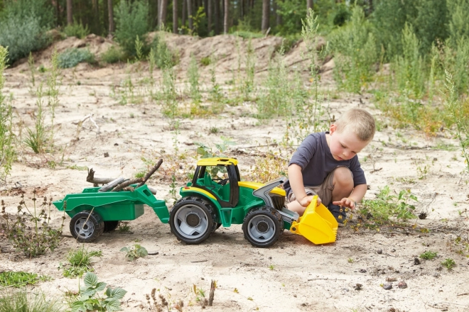 Traktor se lžící a přívěsem 90 cm