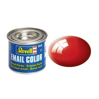 Revell Emaille Barva 31 Ohnivě Červená Lesklá