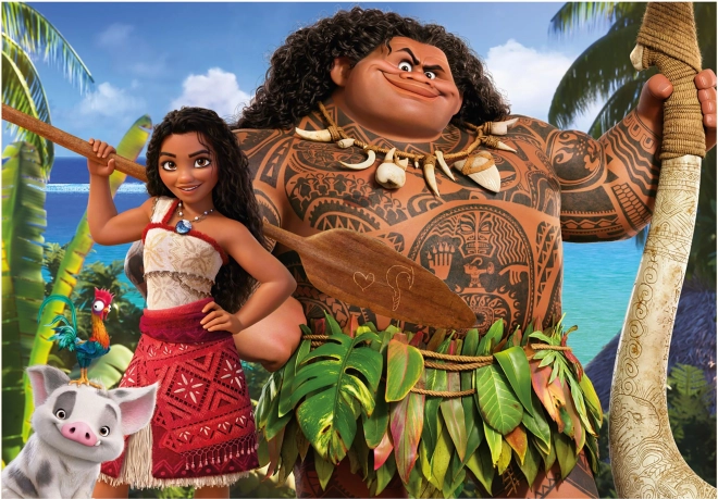EDUCA Puzzle Vaiana 2, 4v1 (50,80,100,150 dílků)