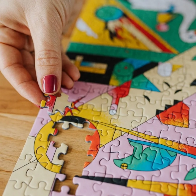 Puzzle 500 prvků UFT VELVET Nizozemský sociální stát