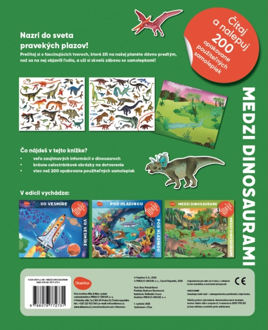 Čítaj a nalepuj: mezi dinosaury
