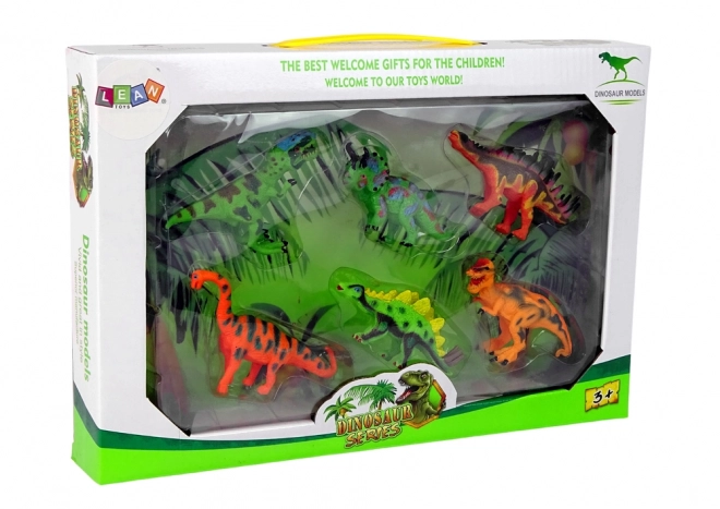 Sada figurek dinosaurů Modely 6 kusů příslušenství