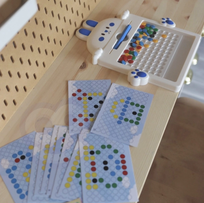 Magnetická tabule pro děti Montessori MagPad Králík