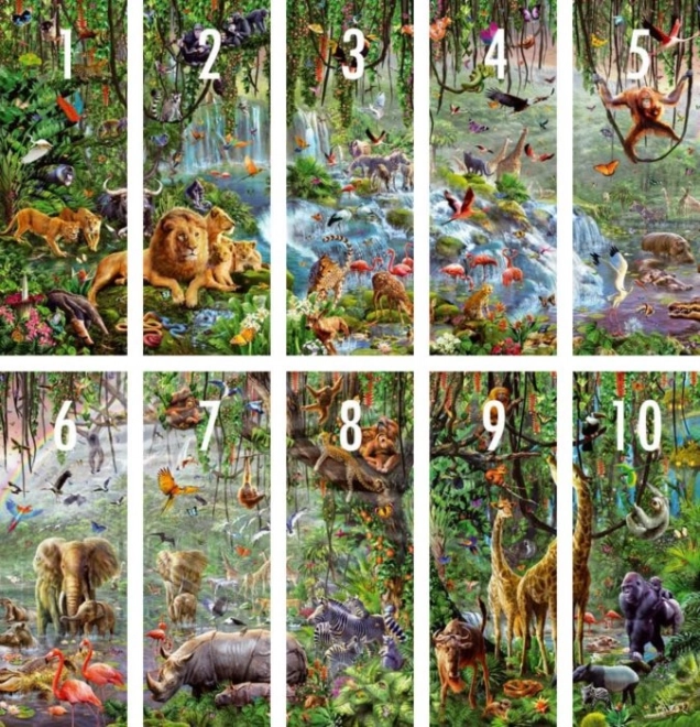 Puzzle 33600 dílků, Wild Life