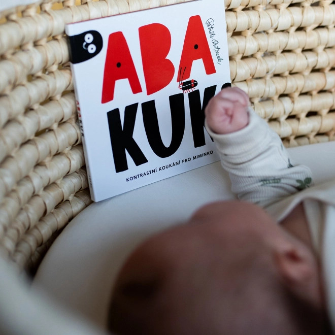Ababu Kontrastní leporelo pro miminka s ilustracemi Patrika Antczaka