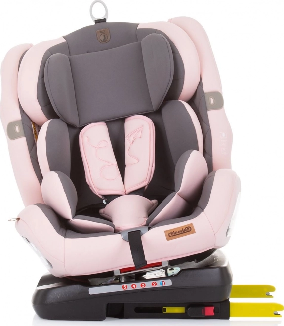 CHIPOLINO Autosedačka Journey otočná 360 Isofix 0-36 kg – Rose Water