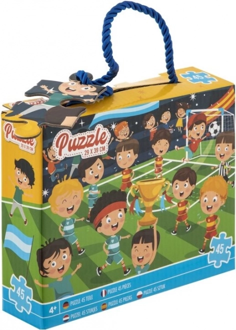 Puzzle Fotbal 45 dílků