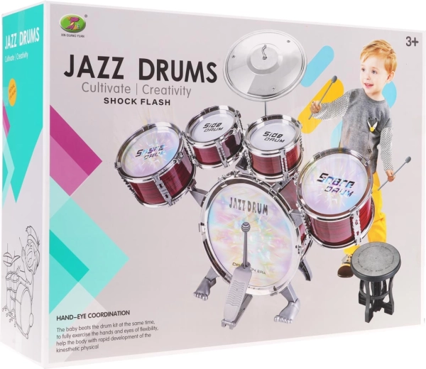 Bicí sada s podsvícením