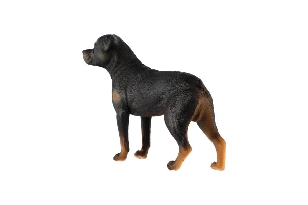 Plastová figurka psa Rottweiler 8cm