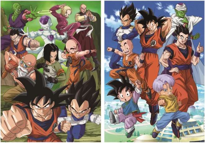 EDUCA Puzzle Dragon Ball 2x500 dílků