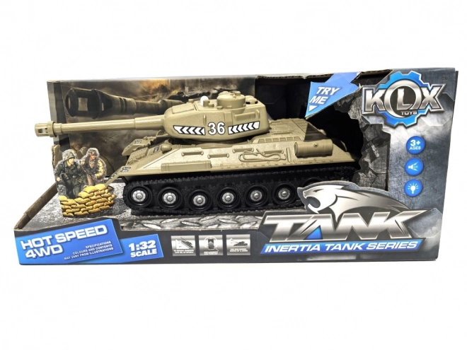 Tank na setrvačník