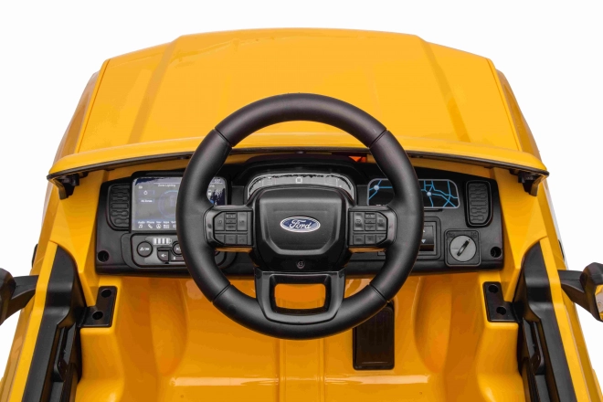 Dětské elektrické auto Ford Ranger Lift Žluté