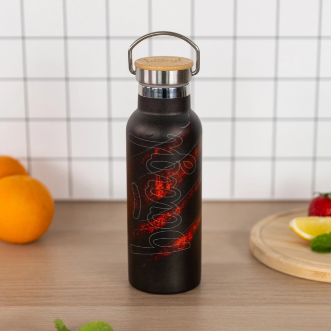 Termoláhev s bambusovým víčkem Láva 500 ml