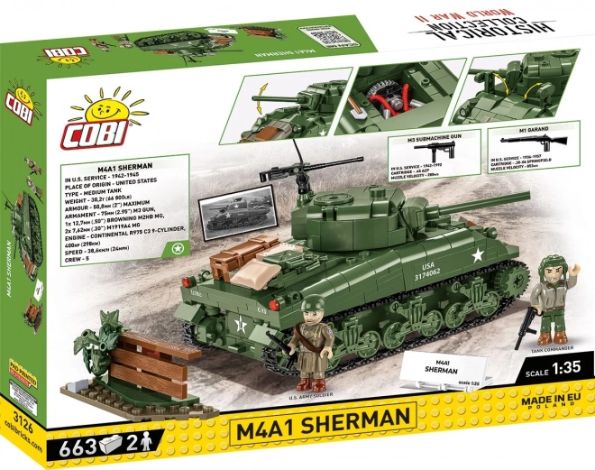 Stavebnice M4A1 Sherman