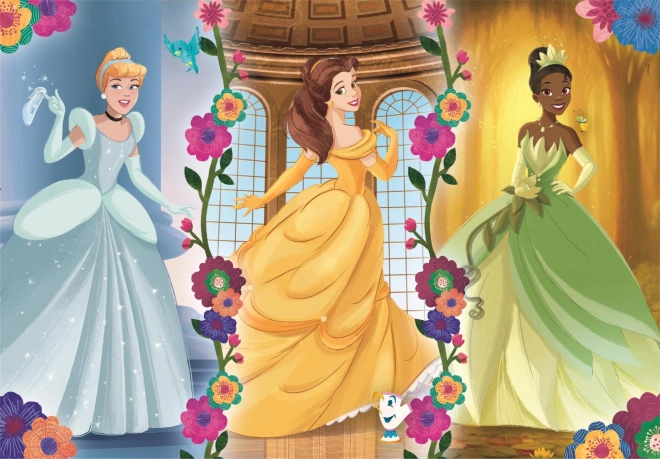 Clementoni puzzle Disney princezny 104 dílků
