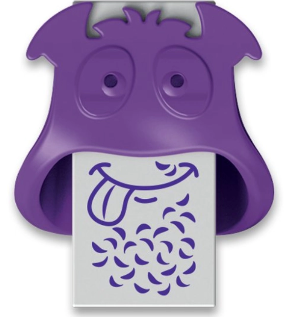 Ergonomický úchop pro pohodlné mazání
