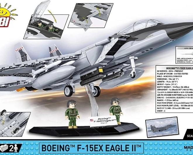 Konstrukční sada Boeing F-15EX Eagle II