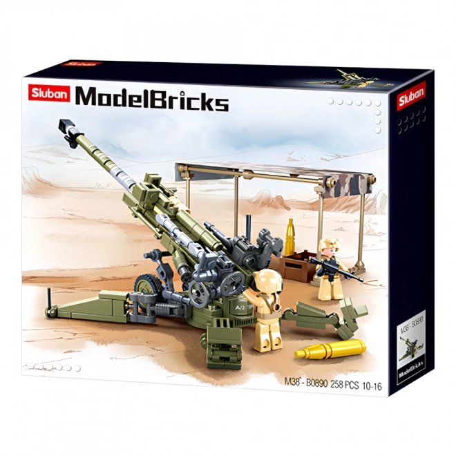 Sluban stavebnice Kanón M777 Howitzer