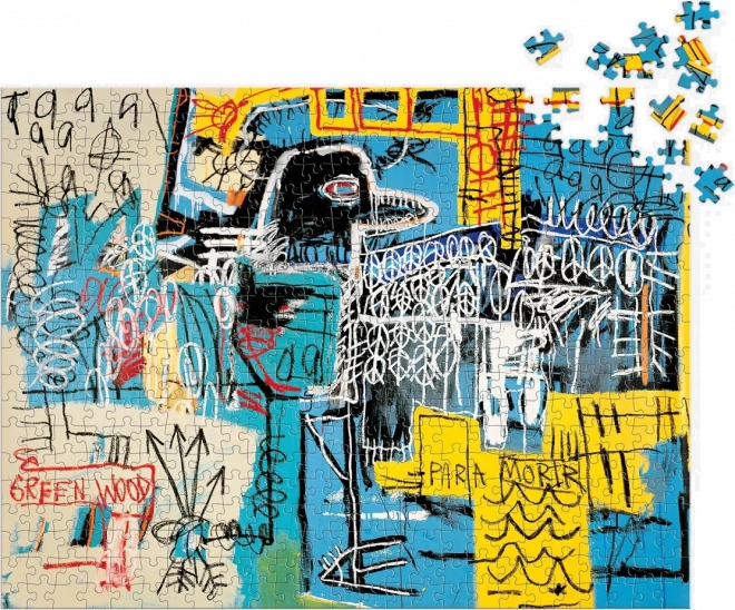 Puzzle Basquiat: Zámožný pták 500 dílků