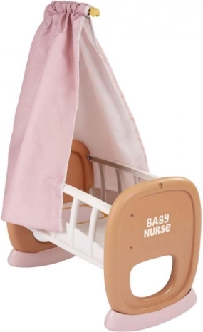 kolébka pro panenky s baldachýnem smoby baby nurse
