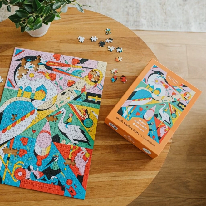 Puzzle 500 prvků UFT VELVET Nizozemský sociální stát