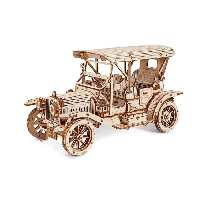 RoboTime dřevěné 3D puzzle historické auto