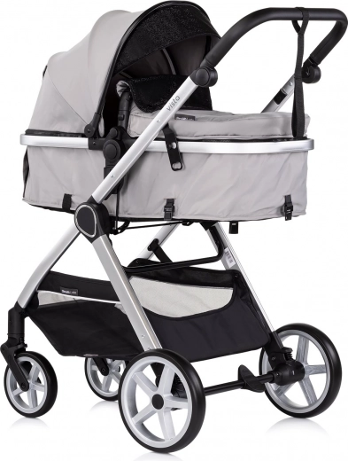 Kombinovaný kočárek 2v1 CHIPOLINO Vista Cloud Grey