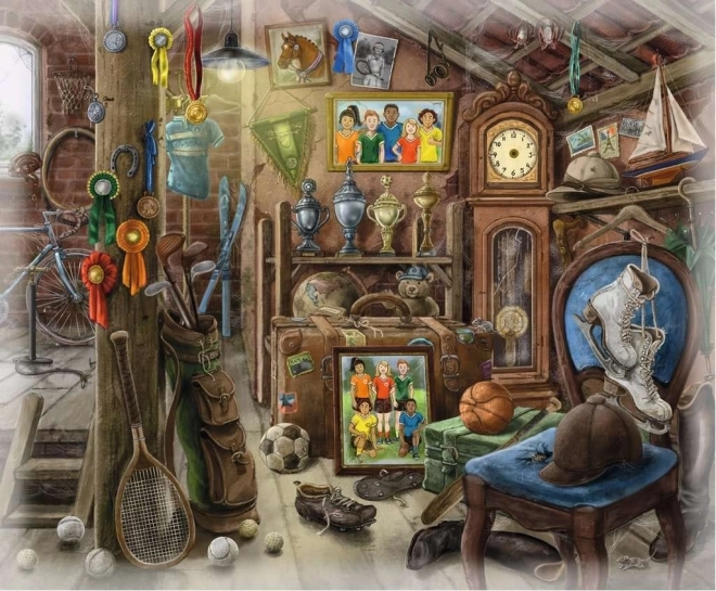 Exit Puzzle: Podkroví 99 dílků