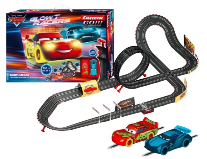 Autodráha Carrera GO 62559 Disney Cars - Glow