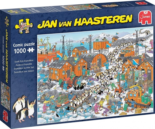 Puzzle JUMBO Jan van Haasteren – Expedice na Jižní pól, 1000 dílků