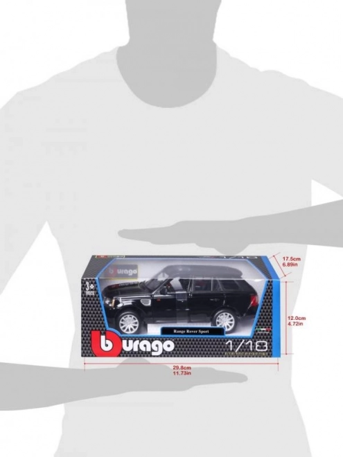 Model Range Rover Sport černý