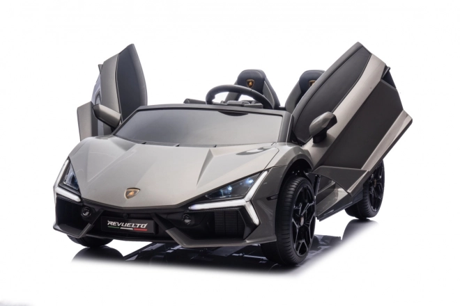 Elektrické auto Lamborghini Revuelto XL šedé