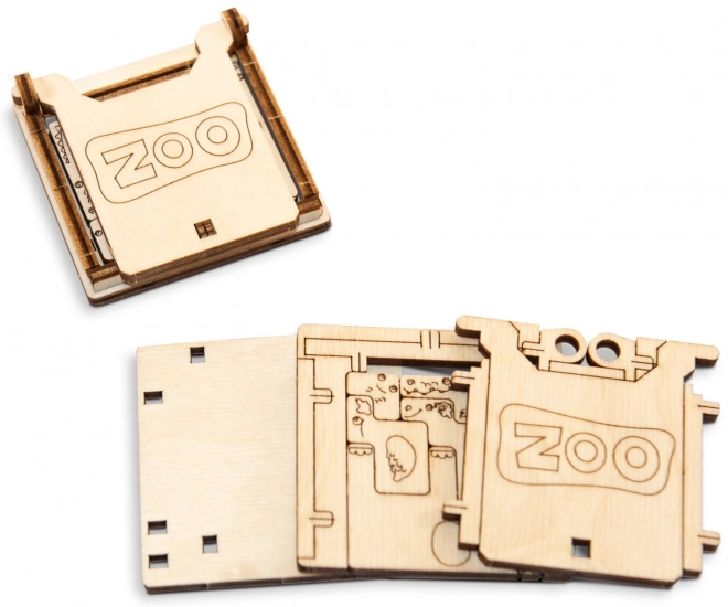 Dřevěné 3D puzzle ZOO