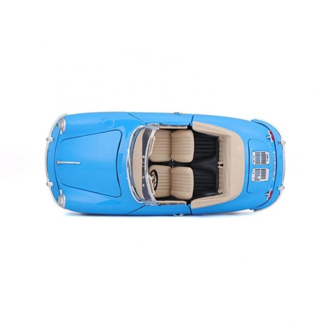 Kovový model Porsche 356B Cabriolet 1961 modrý