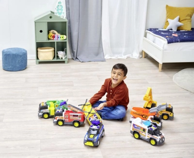 A.S. Popelářské auto zelené 30 cm