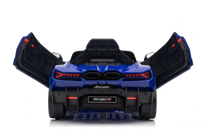 Dětský vůz lamborghini revuelto modrý